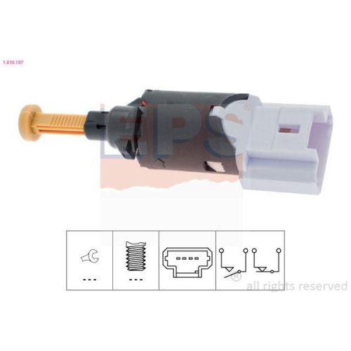 EPS Bremslichtschalter Made in Italy - OE Equivalent