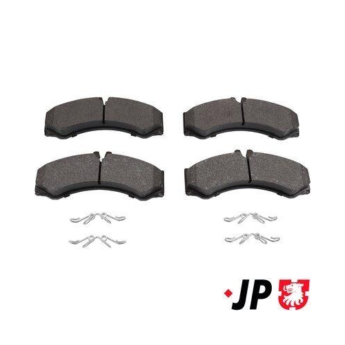 JP GROUP Bremsbelagsatz, Scheibenbremse JP 1163601610