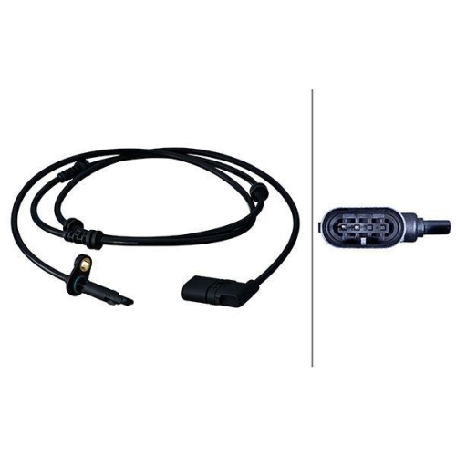 HELLA Sensor, Raddrehzahl 6PU 358 216-191