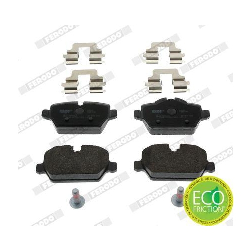 FERODO Bremsbelagsatz, Scheibenbremse PREMIER ECO FRICTION FDB1806