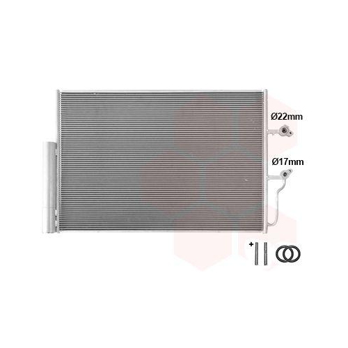 VAN WEZEL Kondensator, Klimaanlage *** IR PLUS *** 59015703