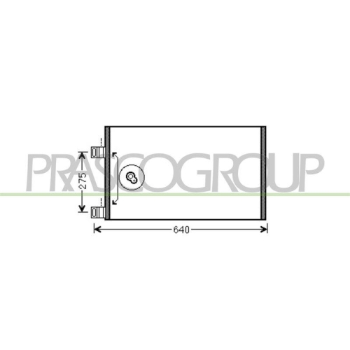 PRASCO Kondensator, Klimaanlage PrascoSelection ME750C001