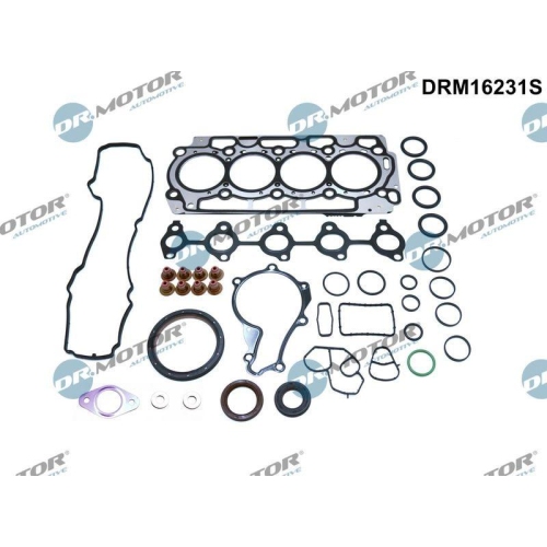 Dr.Motor Automotive Dichtungsvollsatz, Motor DRM16231S