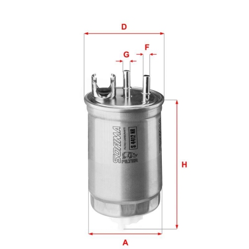 SOFIMA Kraftstofffilter S 4412 NR