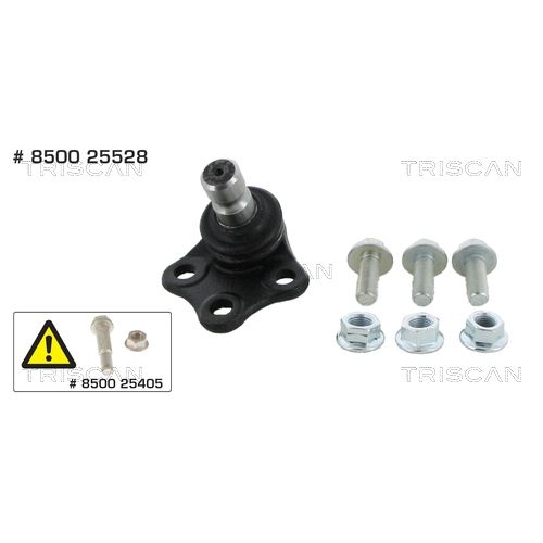 TRISCAN Trag-/F&uuml;hrungsgelenk 8500 25528
