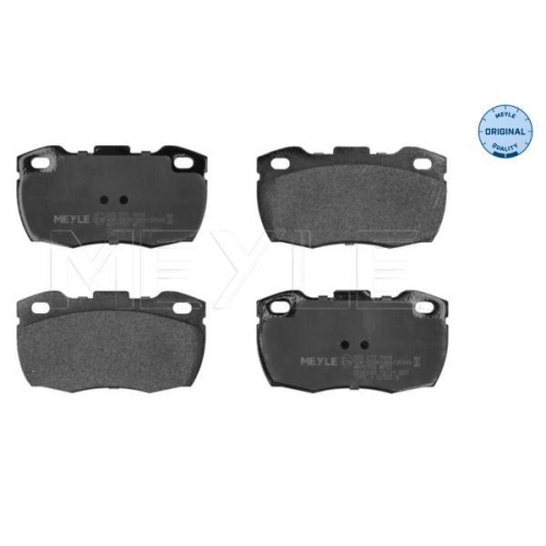 MEYLE Bremsbelagsatz, Scheibenbremse MEYLE-ORIGINAL: True to OE. 025 215 1918