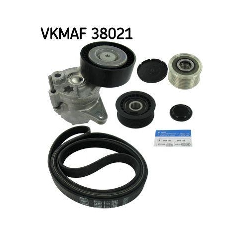 SKF Keilrippenriemensatz VKMAF 38021