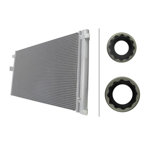HELLA Kondensator, Klimaanlage >>> Easy2Fit <<< 8FC 366 223-021