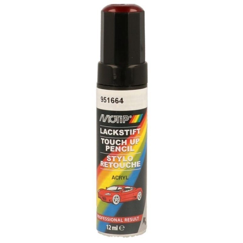 Lackstift Autolackreparatur Autofarbe Kompakt rot metallic 12 ml 951664