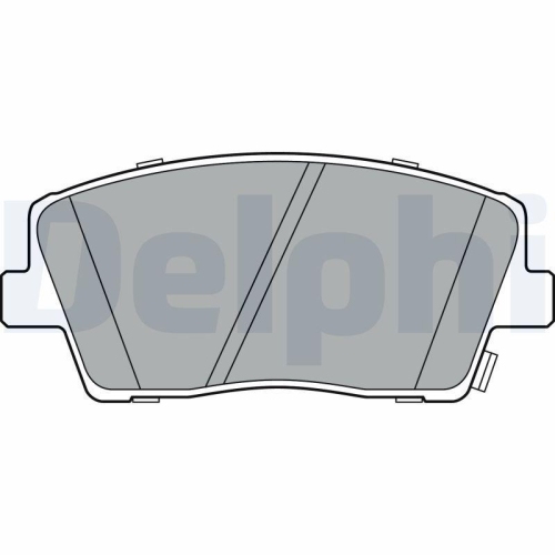DELPHI Bremsbelagsatz, Scheibenbremse LP3390
