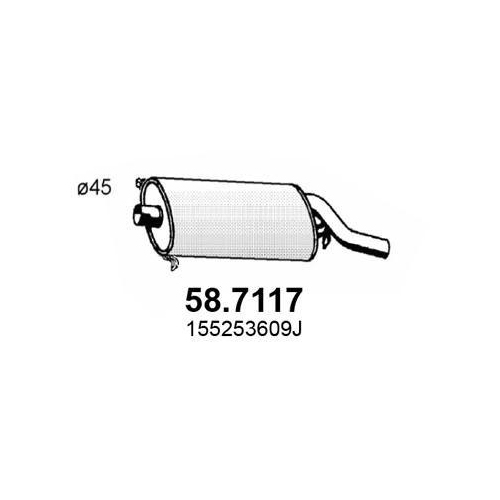 ASSO Endschalldämpfer