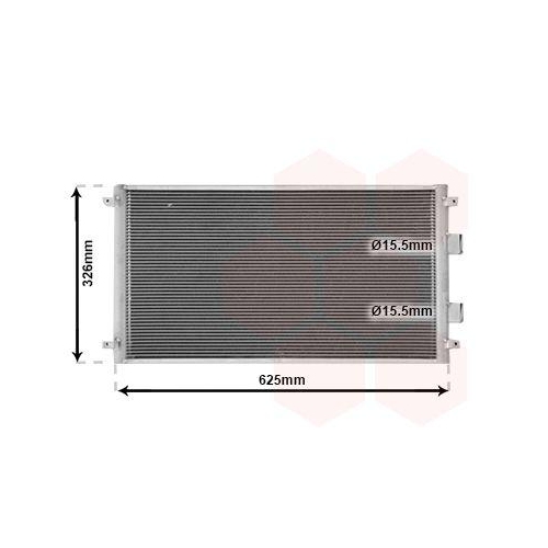 VAN WEZEL Kondensator, Klimaanlage 13015712