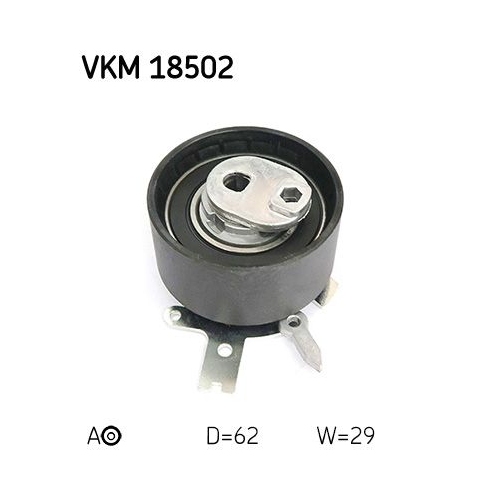 SKF Spannrolle, Zahnriemen VKM 18502
