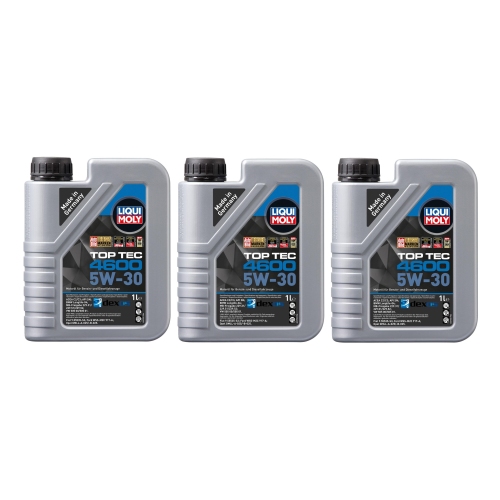 LIQUI MOLY Motor&ouml;l Top Tec 4600, 5W-30, 3-Liter Kanister - Art.Nr. 3755