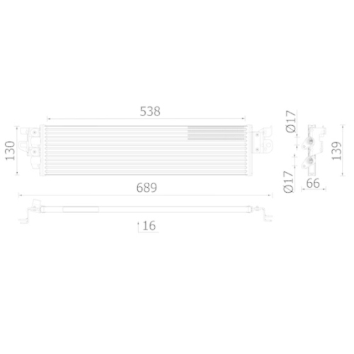 MAHLE Ölkühler, Automatikgetriebe BEHR *** PREMIUM LINE *** CLC 328 000P