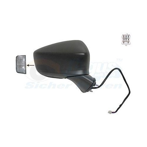 VAN WEZEL Au&szlig;enspiegel * HAGUS * 2749818