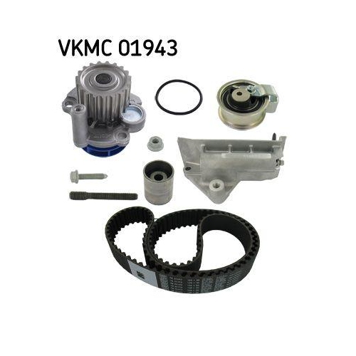 SKF Wasserpumpe + Zahnriemensatz VKMC 01943