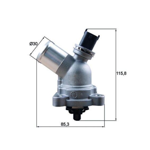 MAHLE Thermostat, K&uuml;hlmittel BEHR TM 43 105