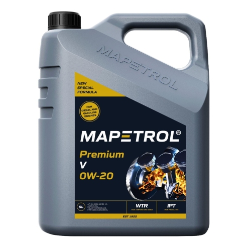 Motor&ouml;l Motoren&ouml;l Mapetrol Premium V 0W-20 5 Liter MAP0091