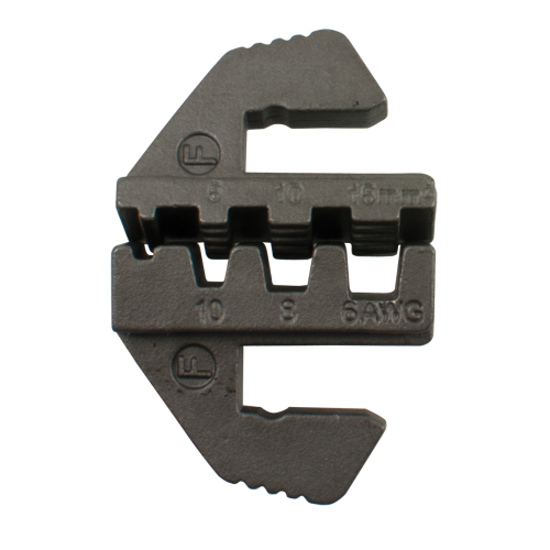 Pressbacken f&uuml;r Crimpstecker, 0,5/2,5/8-10 mm2 SW Stahl 42585L-H
