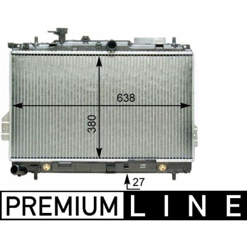 MAHLE K&uuml;hler, Motork&uuml;hlung BEHR *** PREMIUM LINE *** CR 1293 000P