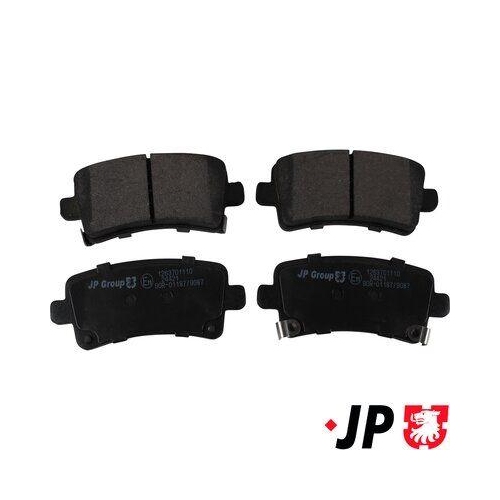 JP GROUP Bremsbelagsatz, Scheibenbremse JP 1263701110