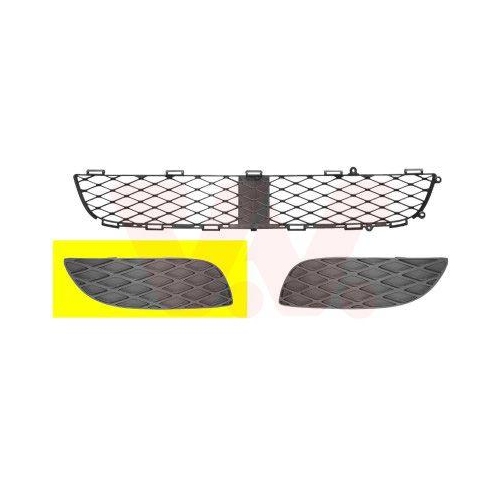 VAN WEZEL L&uuml;ftungsgitter, Sto&szlig;f&auml;nger 5431592