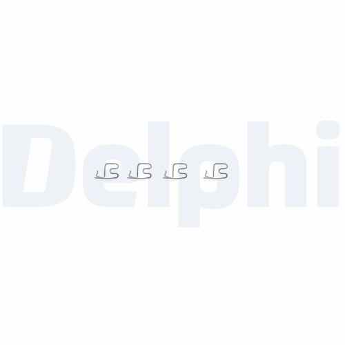 DELPHI Zubeh&ouml;rsatz, Scheibenbremsbelag LX0314