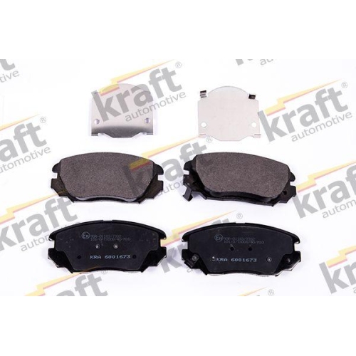 KRAFT Automotive Bremsbelagsatz, Scheibenbremse 6001673