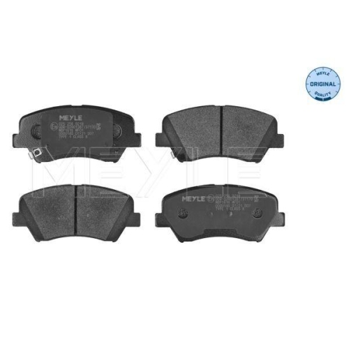 MEYLE Bremsbelagsatz, Scheibenbremse MEYLE-ORIGINAL: True to OE. 025 256 9218