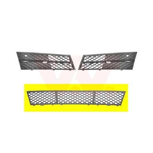 VAN WEZEL L&uuml;ftungsgitter, Sto&szlig;f&auml;nger 0617590