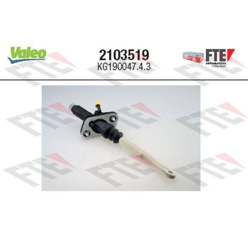 VALEO Geberzylinder, Kupplung FTE CLUTCH ACTUATION 2103519