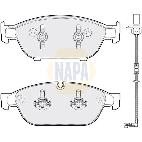 NAPA Bremsbelagsatz, Scheibenbremse NAPA NBP1509