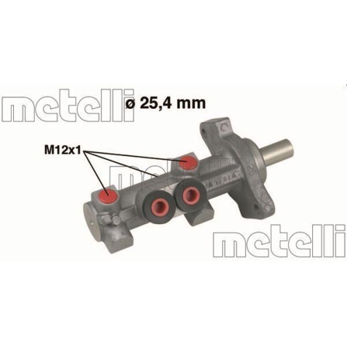 METELLI Hauptbremszylinder 05-0618