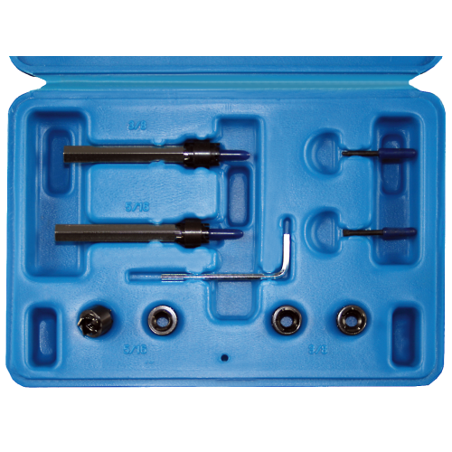 Schwei&szlig;punktfr&auml;sersatz, 3/8+5/16 Zoll, 8-teilig, Set Sortiment SW Stahl 82510L