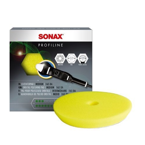 SONAX Aufsatz, Poliermaschine ExzenterPad medium 165 DA