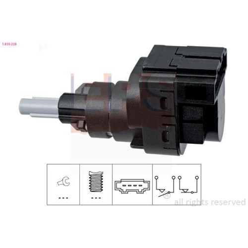 EPS Bremslichtschalter Made in Italy - OE Equivalent
