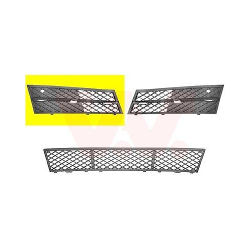 VAN WEZEL L&uuml;ftungsgitter, Sto&szlig;f&auml;nger 0617592