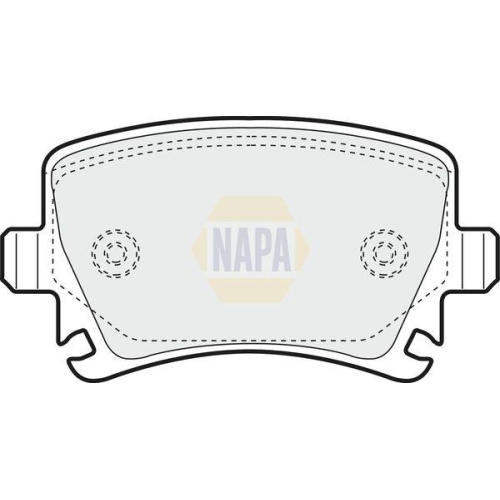 NAPA Bremsbelagsatz, Scheibenbremse NAPA NBP1511