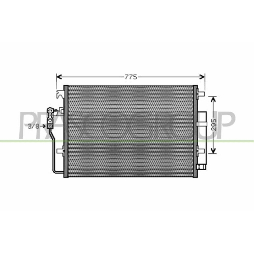 PRASCO Kondensator, Klimaanlage PrascoSelection ME919C001