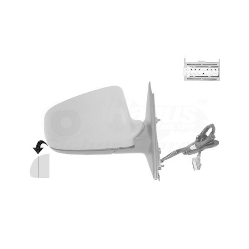 VAN WEZEL Au&szlig;enspiegel * HAGUS * 0326808