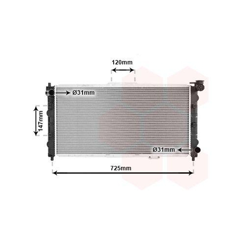 VAN WEZEL K&uuml;hler, Motork&uuml;hlung 27002101