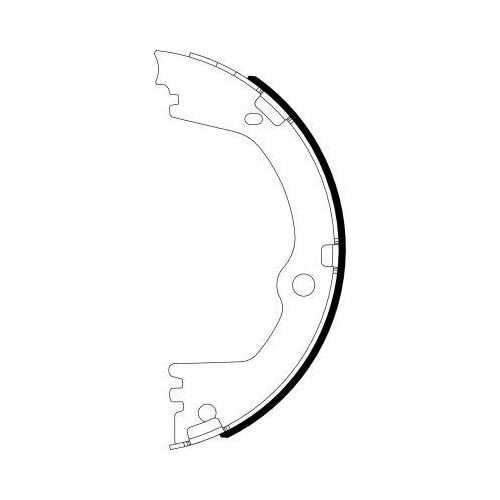 PAGID Bremsbackensatz, Feststellbremse H1834N