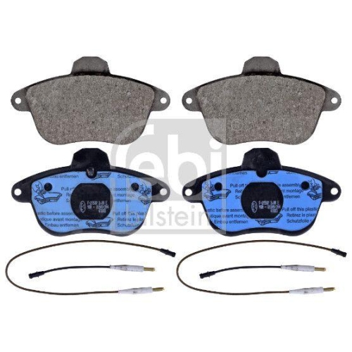 FEBI BILSTEIN Bremsbelagsatz, Scheibenbremse 116038