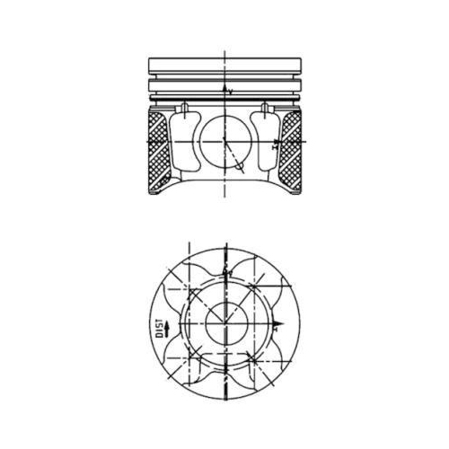 KOLBENSCHMIDT Kolben 40179600