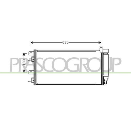 PRASCO Kondensator, Klimaanlage PrascoSelection MN304C001