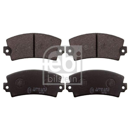 FEBI BILSTEIN Bremsbelagsatz, Scheibenbremse 116179