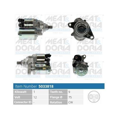 MEAT & DORIA Starter 5033818