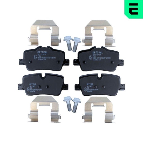 OPTIMAL Bremsbelagsatz, Scheibenbremse BP-12923