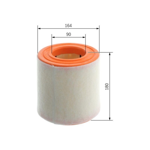 BOSCH Luftfilter F 026 400 776